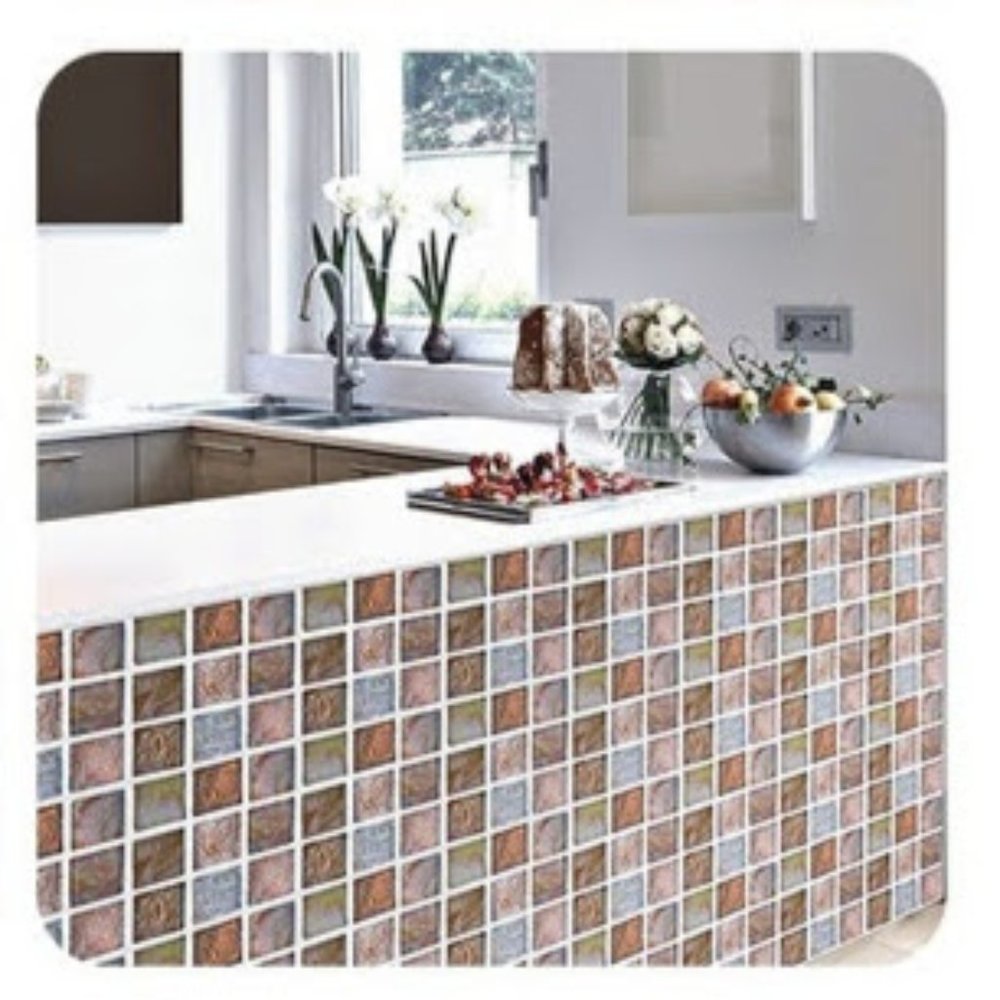 SALE KITCHEN/BATHROOM WATERPROOF TILE WALL PAPER